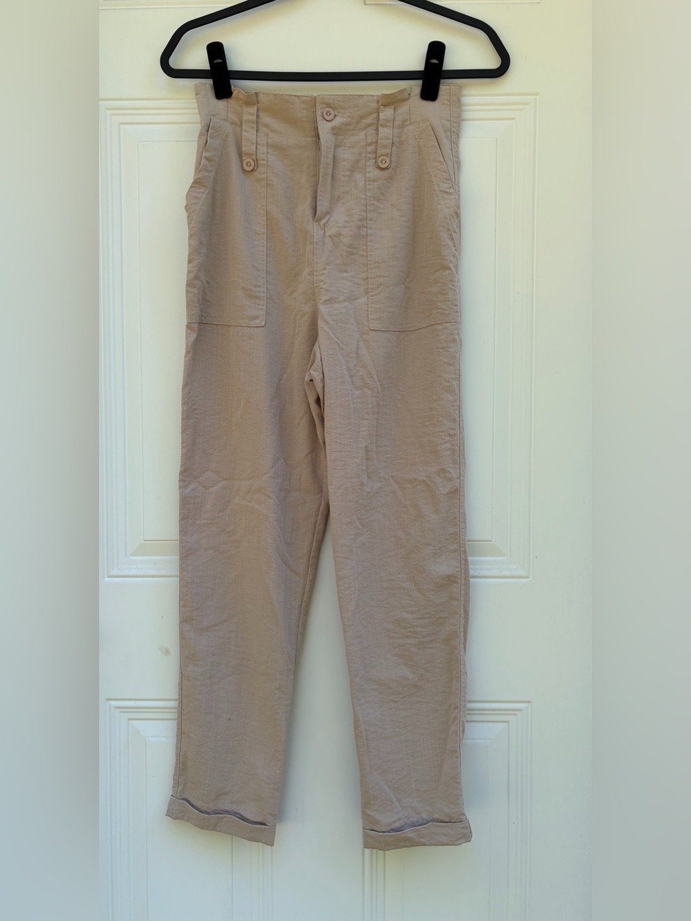Altar'd State Lightweight High-Waisted Khaki Pants